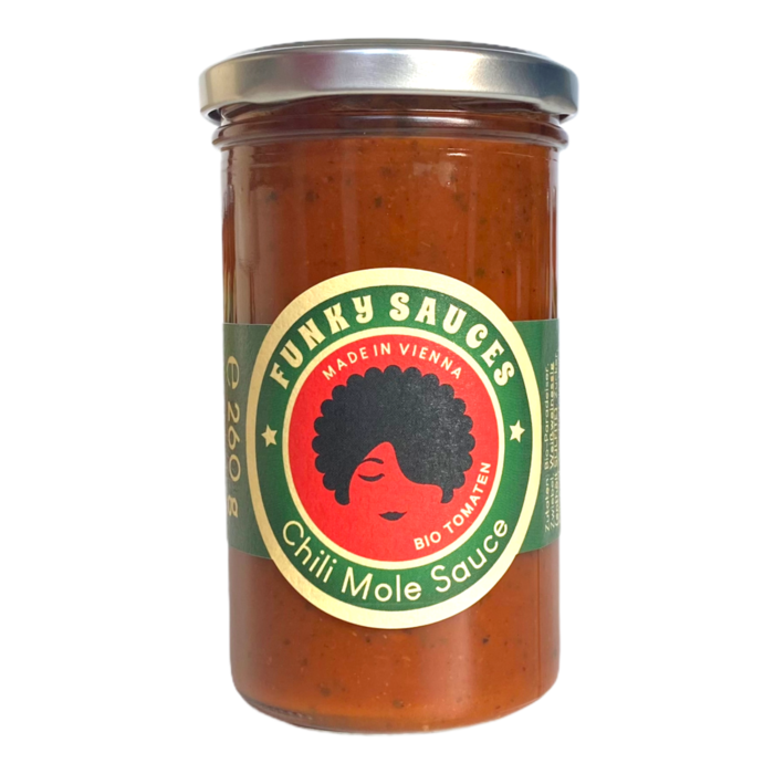 Chili Mole Sauce mit Bio Tomaten