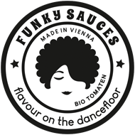 Funky Sauces | Made in Vienna Logo
